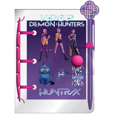 Pyramid K-pop Demon Hunters set (mini blok, pero a samolepky) Pyramid K-pop Demon Hunters set (mini blok, pero a samolepky)