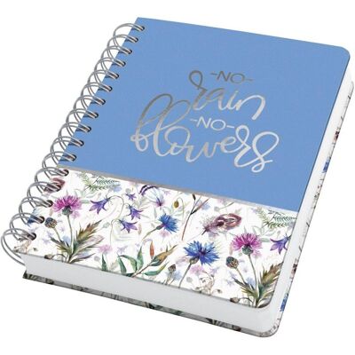 SIGEL Misty Meadows spirálový, A5, tečkovaný, 120 listů, tvrdé desky SIGEL Misty Meadows spirálový, A5, tečkovaný, 120 listů, tvrdé desky