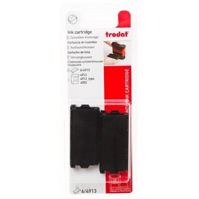 TRODAT polštářek pro PRINTY 4913, modrý - 2 ks TRODAT polštářek pro PRINTY 4913, modrý - 2 ks