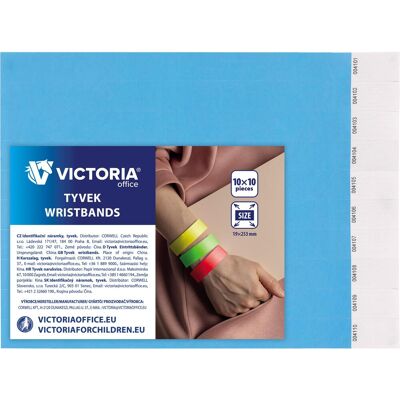 VICTORIA Tyvek® 100 ks, světle modré VICTORIA Tyvek® 100 ks, světle modré