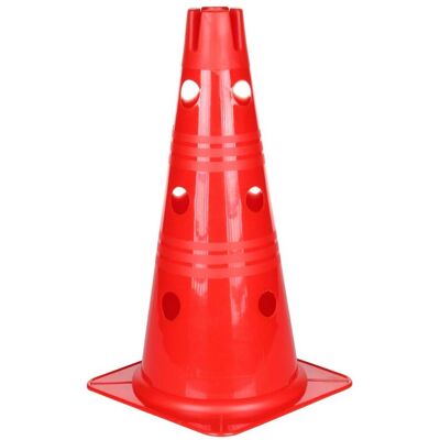 Merco Multipack 4 ks Vario kužel s otvory, červený, 38 cm Merco Multipack 4 ks Vario kužel s otvory, červený, 38 cm