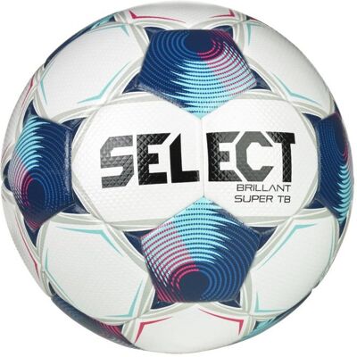 Select Fotbalový míč FB Brillant Super TB 2025 bílo modrá Select Fotbalový míč FB Brillant Super TB 2025 bílo modrá