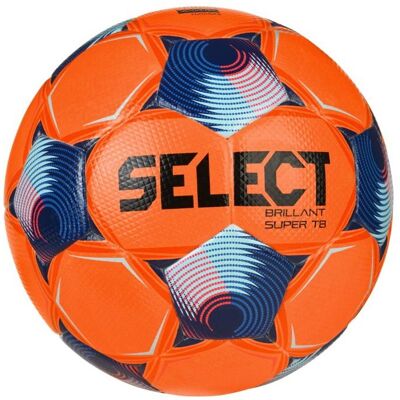 Select Fotbalový míč FB Brillant Super TB oranžovo modrá Select Fotbalový míč FB Brillant Super TB oranžovo modrá