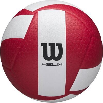 Wilson Helix VB Game Ball Red/White OF Wilson Helix VB Game Ball Red/White OF