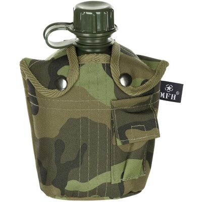 Max Fuchs AG Polní láhev MFH s maskáčovým obalem vz. 95, 1000 ml Max Fuchs AG Polní láhev MFH s maskáčovým obalem vz. 95, 1000 ml