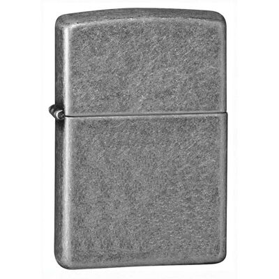 ZIPPO Zapalovač Antique Silver Plate ZIPPO Zapalovač Antique Silver Plate