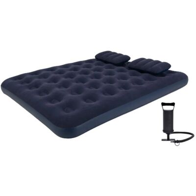 AVENLI Mat Nafukovací matrace pro 2 osoby se 2 polštáři, včetně pumpy, Queen size AVENLI Mat Nafukovací matrace pro 2 osoby se 2 polštáři, včetně pumpy, Queen size