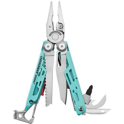 Leatherman Signal Aqua Stainless Leatherman Signal Aqua Stainless