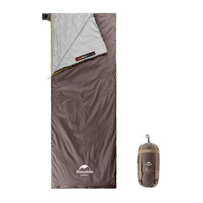 Naturehike hnědý mini ultralight LW180 spací pytel vel. M Naturehike hnědý mini ultralight LW180 spací pytel vel. M