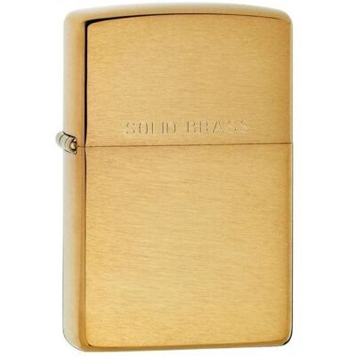 ZIPPO zapalovač 23001 Solid Brass ZIPPO zapalovač 23001 Solid Brass