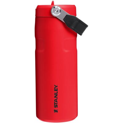 Stanley Termoláhev The IceFlow™ Bottle Flip Straw 2.0 470 ml/16oz Chili Black Stanley Termoláhev The IceFlow™ Bottle Flip Straw 2.0 470 ml/16oz Chili Black