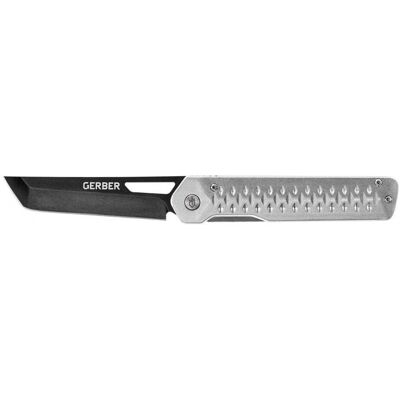Gerber Ayako Folding Pocket, hladké ostří, stříbrný Gerber Ayako Folding Pocket, hladké ostří, stříbrný
