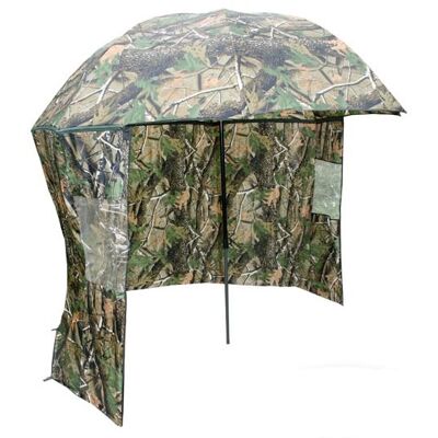 NGT Camo Brolly with Side Sheet 2,2m NGT Camo Brolly with Side Sheet 2,2m