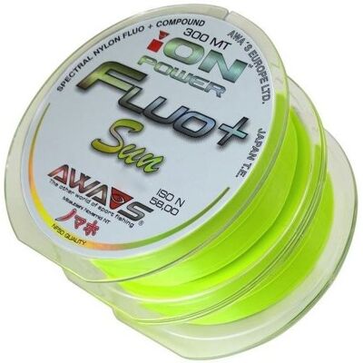 AWA-S Awa Shima - Vlasec Ion Power Fluo+ Sun 0,203mm 5,09kg 2x300m AWA-S Awa Shima - Vlasec Ion Power Fluo+ Sun 0,203mm 5,09kg 2x300m