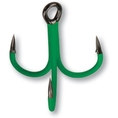 MADCAT A-Static Treble 6X Hook Velikost 1/0 4ks MADCAT A-Static Treble 6X Hook Velikost 1/0 4ks
