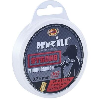 WFT Penzill Fluorocarbon Strong 0,28mm 6,6kg 100m WFT Penzill Fluorocarbon Strong 0,28mm 6,6kg 100m