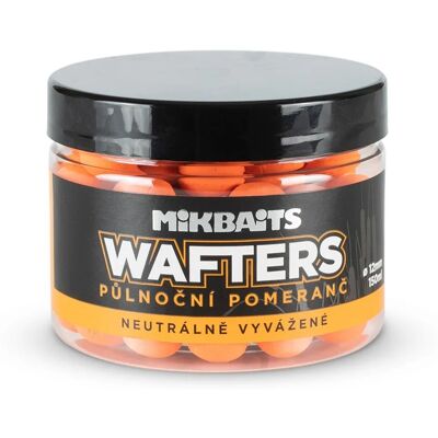 Mikbaits Wafters neutrálně vyvážené Půlnoční pomeranč 12mm 150ml Mikbaits Wafters neutrálně vyvážené Půlnoční pomeranč 12mm 150ml
