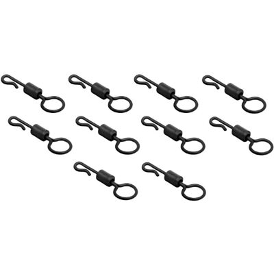 Merco Quick Change Swivel 15 mm, rychlovýměnný rybářský obratlík, 20 × 10 ks Merco Quick Change Swivel 15 mm, rychlovýměnný rybářský obratlík, 20 × 10 ks