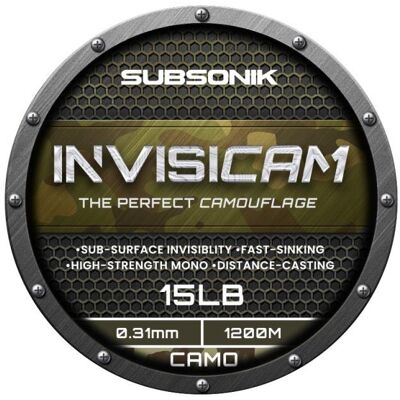 Sonik Subsonik Invisicam Snag Leader 100 m 0,65 mm 65 lb Sonik Subsonik Invisicam Snag Leader 100 m 0,65 mm 65 lb