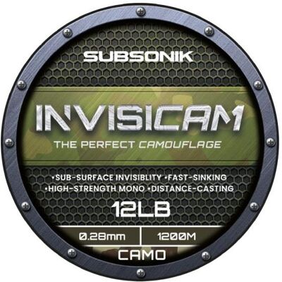 Sonik Subsonik Invisicam 1200 m 0,38 mm 22 lb Sonik Subsonik Invisicam 1200 m 0,38 mm 22 lb