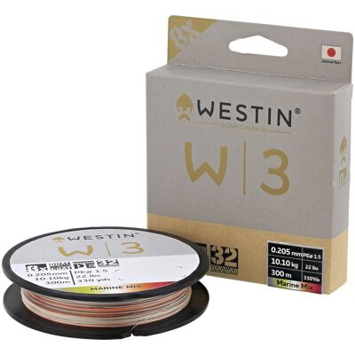 Westin Šňůra W3 Oceanic Swirl 8-Braid Marine Mix 300 m 0,45 mm 41,1 kg Westin Šňůra W3 Oceanic Swirl 8-Braid Marine Mix 300 m 0,45 mm 41,1 kg