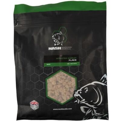 Nash Vločky Monster Shrimp Flake 1 kg Nash Vločky Monster Shrimp Flake 1 kg