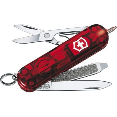 Victorinox Kapesní nůž Signature Lite, 58 mm, červený transparentní Victorinox Kapesní nůž Signature Lite, 58 mm, červený transparentní