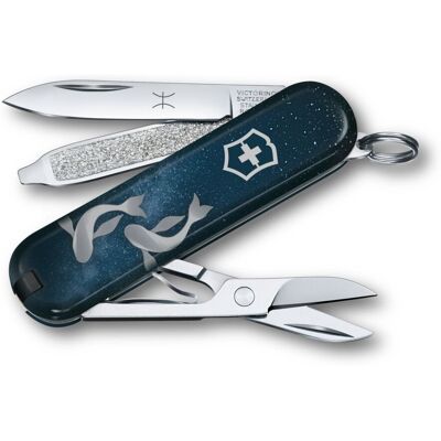 Victorinox Classic SD, 58 mm, Znamení zvěrokruhu, Ryby Victorinox Classic SD, 58 mm, Znamení zvěrokruhu, Ryby