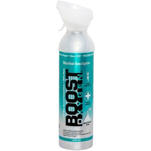 Boost Oxygen doplňkový kyslík v plechovce Mentol Eukalyptus, velký, 9 l Boost Oxygen doplňkový kyslík v plechovce Mentol Eukalyptus, velký, 9 l