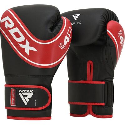 RDX Dětské boxerské rukavice 4B Robo, červeno-černé, 6 oz RDX Dětské boxerské rukavice 4B Robo, červeno-černé, 6 oz