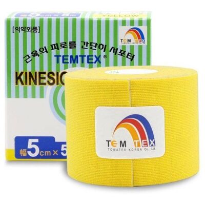 Temtex Classic Elastická Páska - Úleva od Bolesti & Podpora Temtex Classic Elastická Páska - Úleva od Bolesti & Podpora