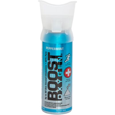 Boost Oxygen Doplňkový kyslík v plechovce Peppermint, malý, 12 × 3 l Boost Oxygen Doplňkový kyslík v plechovce Peppermint, malý, 12 × 3 l