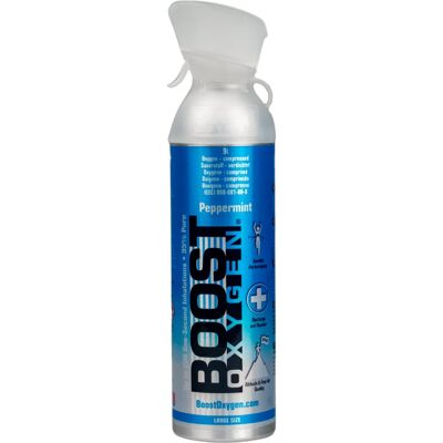 Boost Oxygen doplňkový kyslík v plechovce Peppermint, velký, 9 l Boost Oxygen doplňkový kyslík v plechovce Peppermint, velký, 9 l