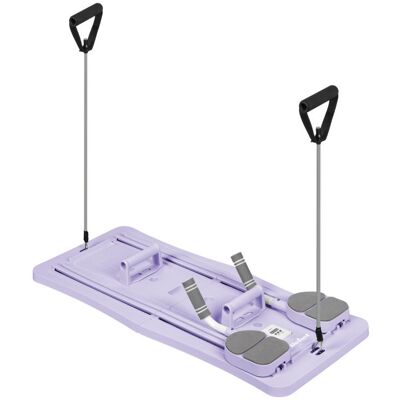 Rebel RBA-3069 Multifunkční pilates cvičící deska s expandéry 9v1, fialová Rebel RBA-3069 Multifunkční pilates cvičící deska s expandéry 9v1, fialová