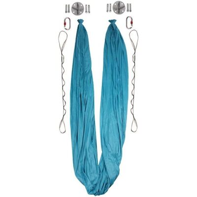 Merco Yoga Hammock síť pro jógu světle modrá Merco Yoga Hammock síť pro jógu světle modrá