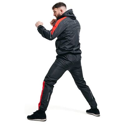 RDX Sauna Suit H1, červený - L RDX Sauna Suit H1, červený - L
