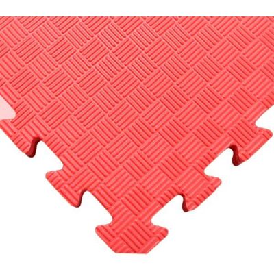 SEDCO Jednobarevná podložka fitness 100 × 100 × 1,3 cm červená SEDCO Jednobarevná podložka fitness 100 × 100 × 1,3 cm červená