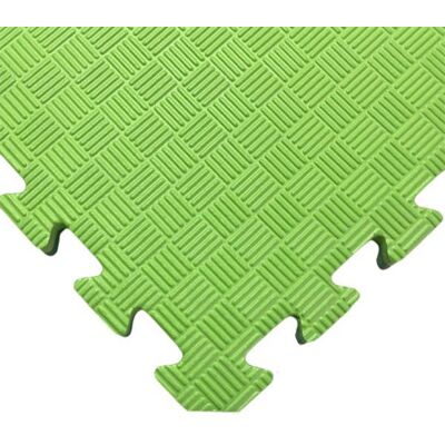SEDCO Jednobarevná podložka fitness 100 × 100 × 1,3 cm zelená SEDCO Jednobarevná podložka fitness 100 × 100 × 1,3 cm zelená