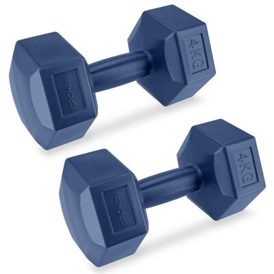 Sada činek Spokey MONSTER s šestihranovým tvarem - 4 kg Sada činek Spokey MONSTER s šestihranovým tvarem - 4 kg