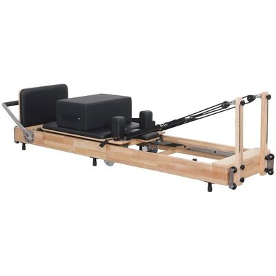Sharp Shape Pilates Reformer dřevěný černý Sharp Shape Pilates Reformer dřevěný černý