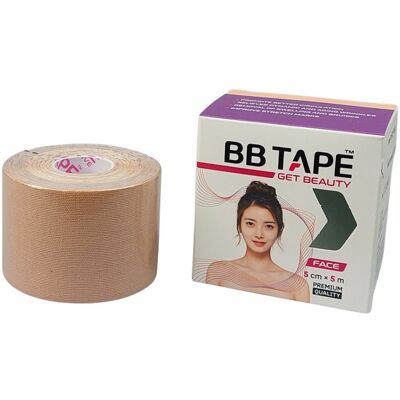 BB Tape Tejp na obličej 5 cm × 5 m béžová 1 ks BB Tape Tejp na obličej 5 cm × 5 m béžová 1 ks