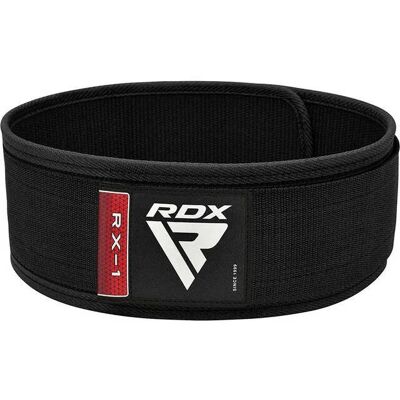 RDX Vzpěračský pás RX1, černý, S RDX Vzpěračský pás RX1, černý, S