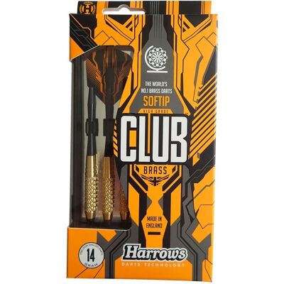 HARROWS SOFT CLUB BRASS - 14g HARROWS SOFT CLUB BRASS - 14g