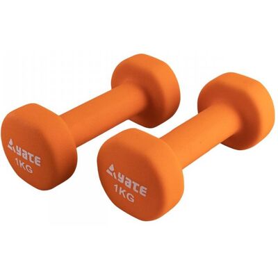 Yate Činky neopren 2 × 1 kg Yate Činky neopren 2 × 1 kg
