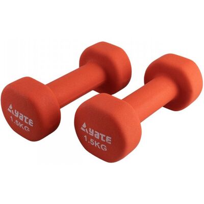 Yate Činky neopren 2 × 1,5 kg Yate Činky neopren 2 × 1,5 kg