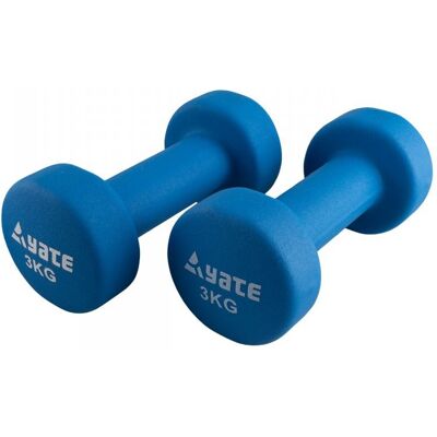 Yate Činky neopren 2 × 3 kg Yate Činky neopren 2 × 3 kg