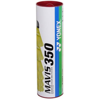 YONEX Multipack 2 ks Mavis 350, červený, tuba 6 ks YONEX Multipack 2 ks Mavis 350, červený, tuba 6 ks