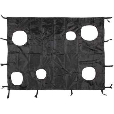 Merco - Floorgoal - 152x113 cm - 420D Černá - Floorball tarp Merco - Floorgoal - 152x113 cm - 420D Černá - Floorball tarp
