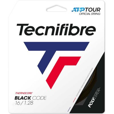 Tecnifibre Black Code černý 12m 1,28 mm Tecnifibre Black Code černý 12m 1,28 mm