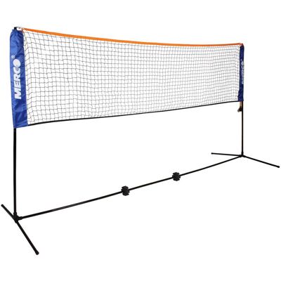 Merco badminton/tenis set 3 m stojany na kurt vč. sítě Merco badminton/tenis set 3 m stojany na kurt vč. sítě